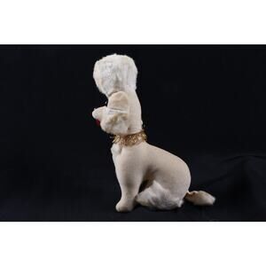 Kamar, 60s poodle, Beige, Puppy, Dog, Gold Collar, Soft, Plush, Doll, Stuffed